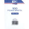 OXFORD Sachet (sous film) de 100 fiches bristol non perfores 210g 10,5x14,8cm 5x5 blanc