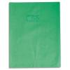 CALLIGRAPHE Protge-cahier PVC opaque (grain cuir) 20/100me avec porte-tiquette 21x29,7 vert clair