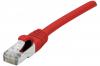 DEXLAN Cordon RJ45 CAT 6A S/FTP LSOH SNG rouge - 5 m
